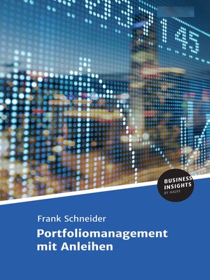 cover image of Portfoliomanagement mit Anleihen
